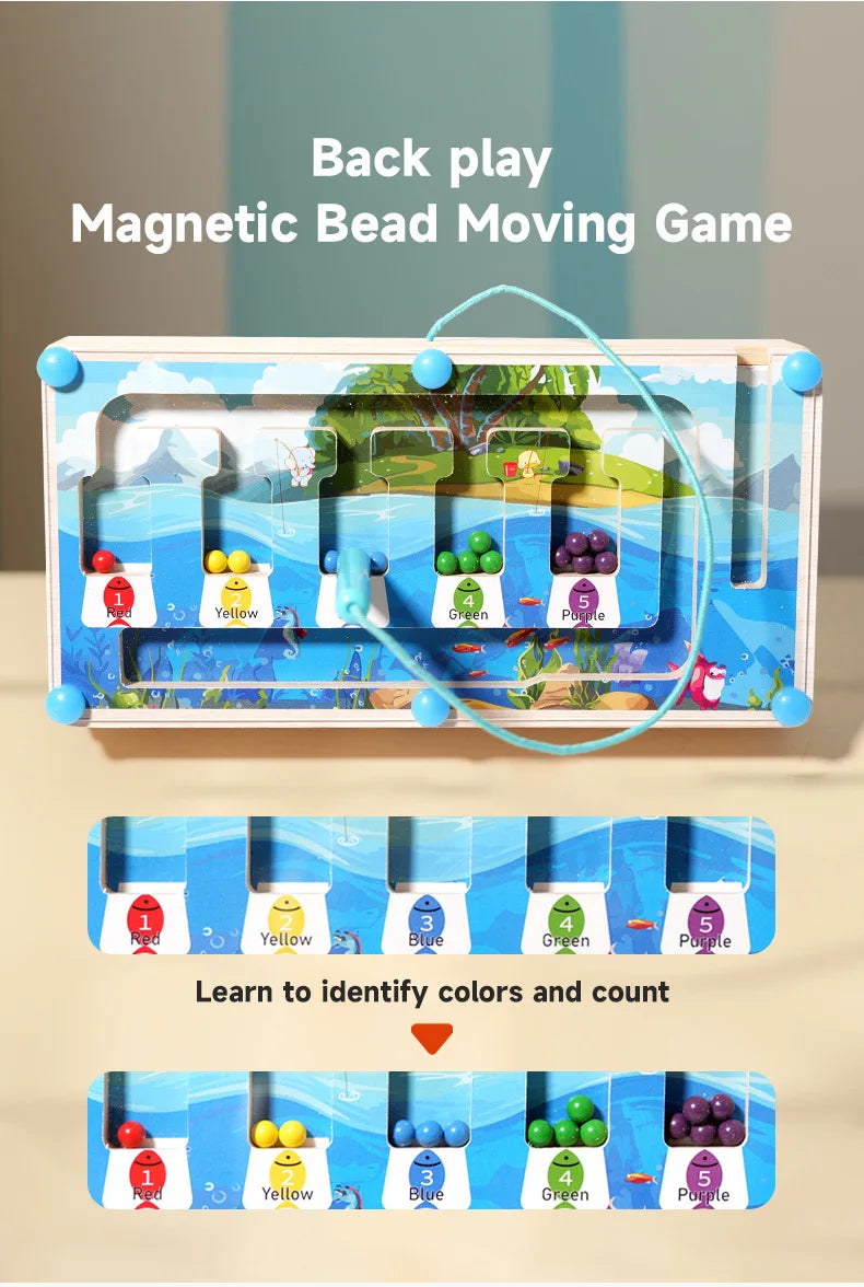 M343 - Double-sided ocean maze circuit busy board