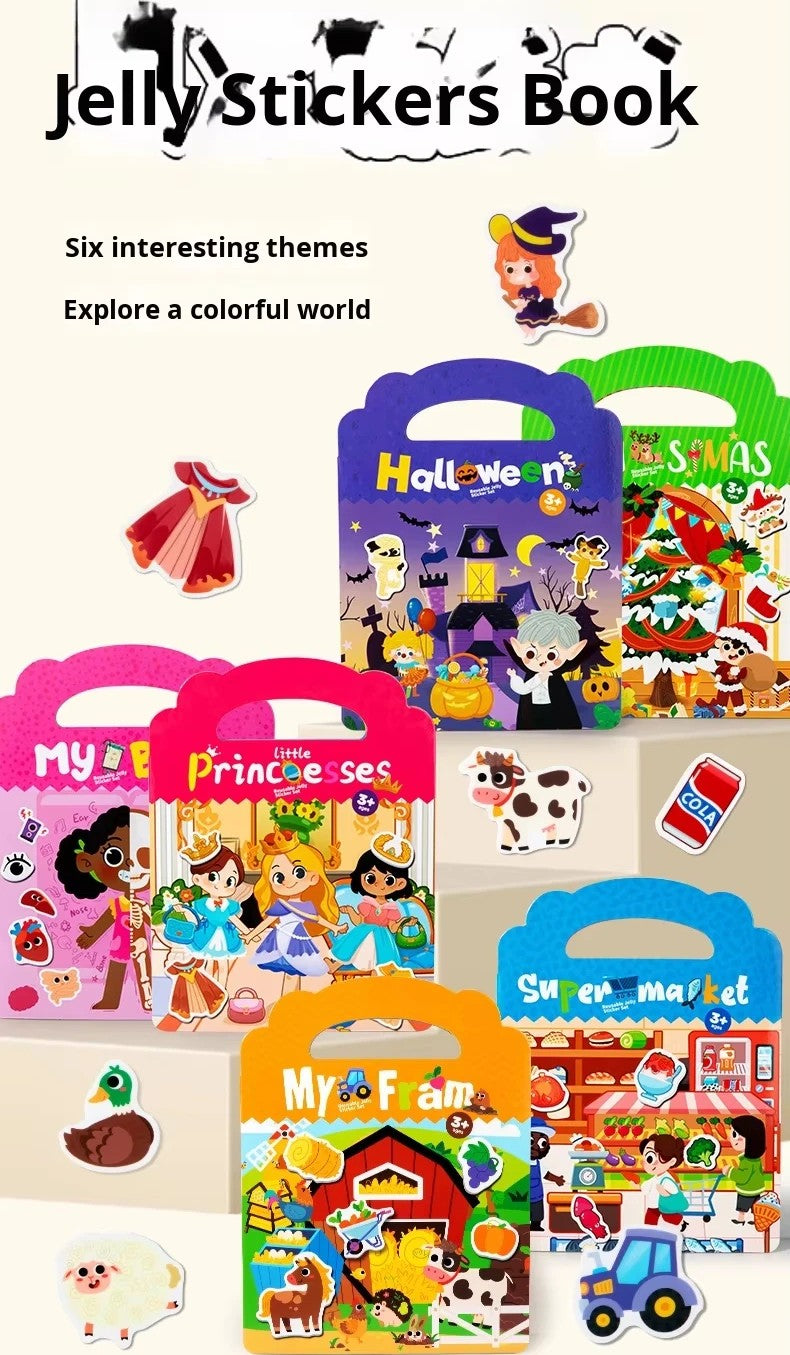 A030 - Jelly Stickers Book