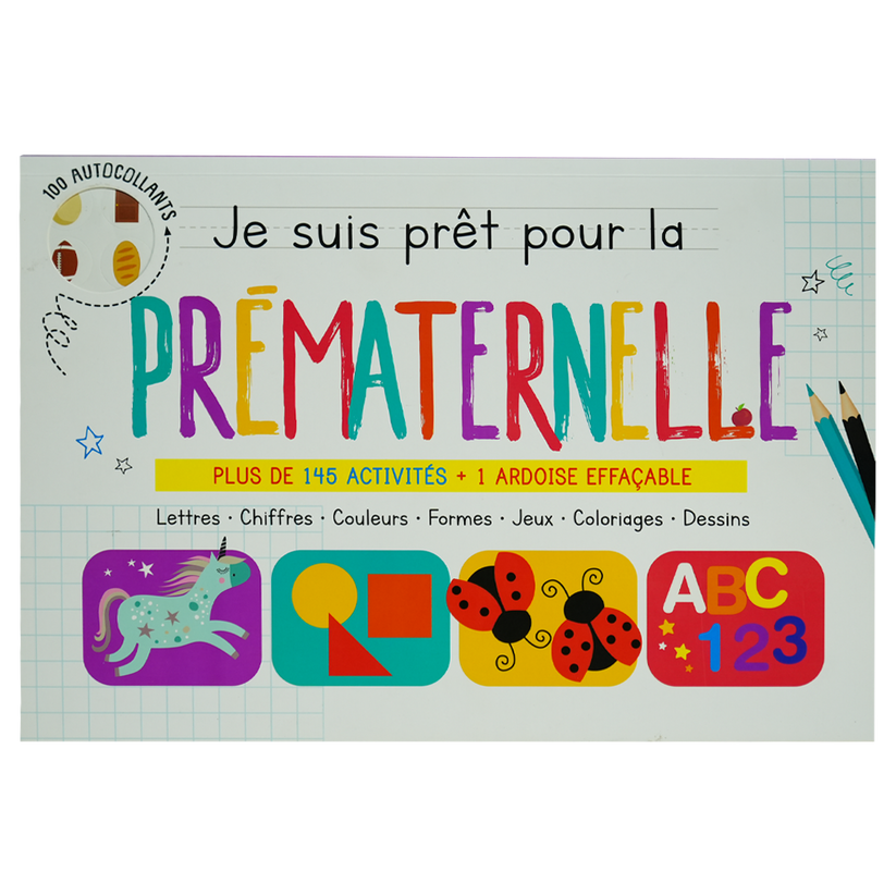 A289 - Je Suis Pret Pour La Prematernelle - Plus De 150 Activites+ Ardoise (PS2 / MS)