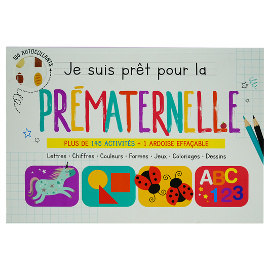 A289 - Je Suis Pret Pour La Prematernelle - Plus De 150 Activites+ Ardoise (PS2 / MS)