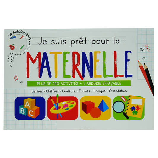 A291 - Je Suis Pret Pour La Maternelle- 240 Activites + 1 Ardoise (PS3 / GS)